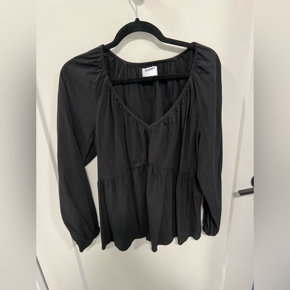Cinched Waist, Old Navy Blouse